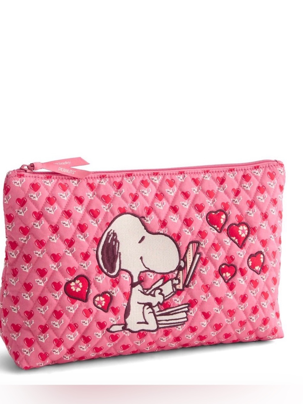 Vera Bradley x Peanuts Large Pouch - Love Is In The Air NWT